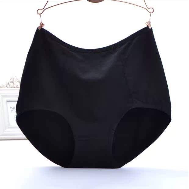 Cộng với phân bón XL cotton nguyên chất cao eo MM chất béo mẹ 200 kg mẹ trung niên 3 chân đồ lót phụ nữ quan lot sieu mong