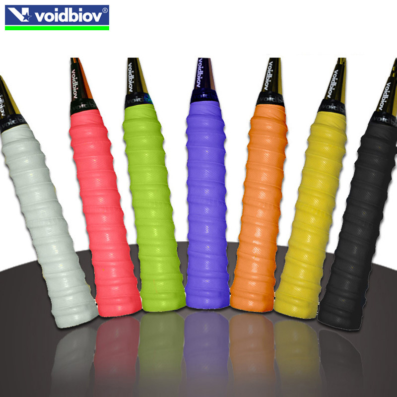 (Two pieces) Weidbowei badminton racket tennis keel hand glue pu with hole thick non-slip Sweat Belt