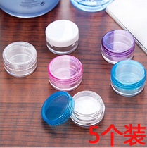 5 gr Round Bottom Cream Box Cream Bottle Cosmetic Split Bottle TRY SMALL SAMPLE CASE BOTTLE SMALL EMPTY BOTTLE