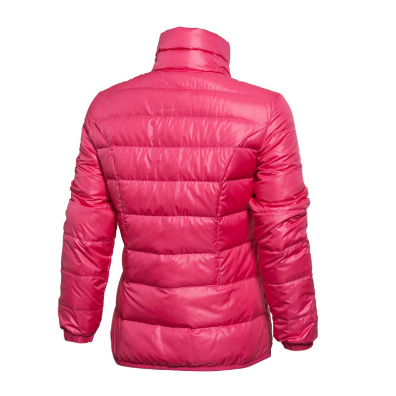 Li Ning xuống áo khoác thể thao cuộc sống hàng loạt phụ nữ ấm áp và ướt áo khoác ngắn áo khoác aymk062 qc 320