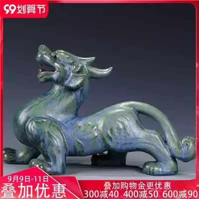 Jingdezhen Ceramics, imitation bronze, ornaments, antique new Chinese living room, office porch decorations