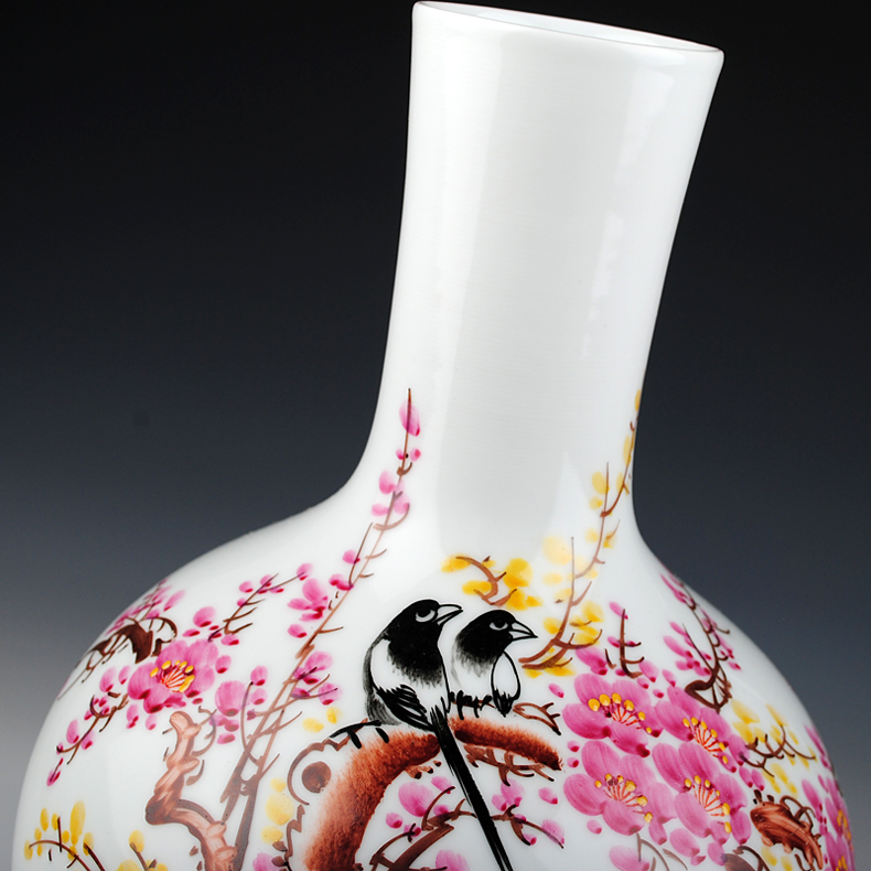 Jingdezhen ceramics master hu celebrity hand - made "awakening" I sitting room is placed