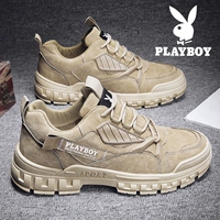 Playboy, мужская летняя нескользящая износостойкая универсальная трендовая обувь для отдыха, 2022, из натуральной кожи