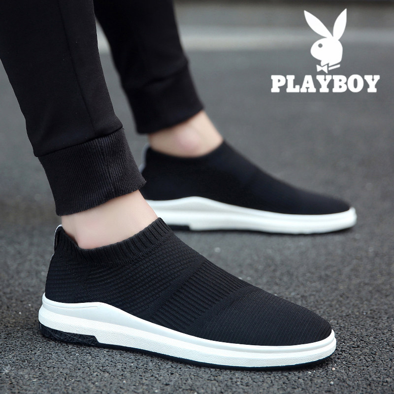 Playboy men's shoes 2022 summer new men's trend casual old Beijing slip-on slip-on shoes