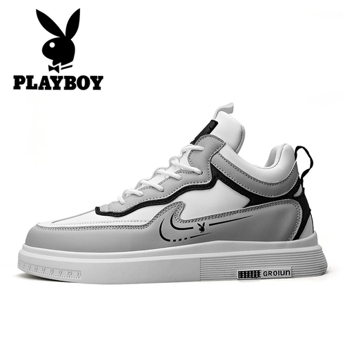 Playboy, обувь, высокие мужские универсальные спортивные трендовые кроссовки для отдыха, 2021 года