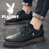 Playboy, Martens, зимняя обувь, трендовые универсальные туфли для кожаной обуви для отдыха, в корейском стиле