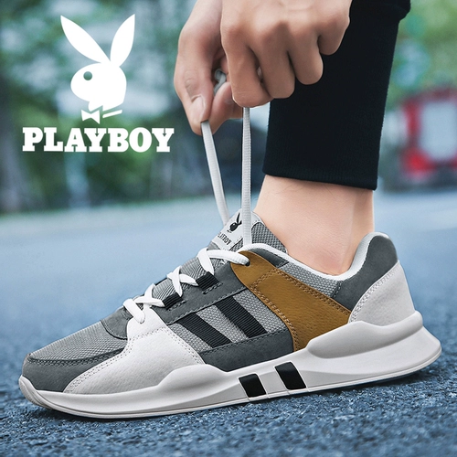 Playboy, зимняя обувь, мужские дышащие универсальные дезодорированные туфли для отдыха, в корейском стиле, для бега