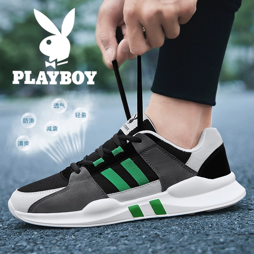 Playboy, зимняя обувь, мужские дышащие универсальные дезодорированные туфли для отдыха, в корейском стиле, для бега