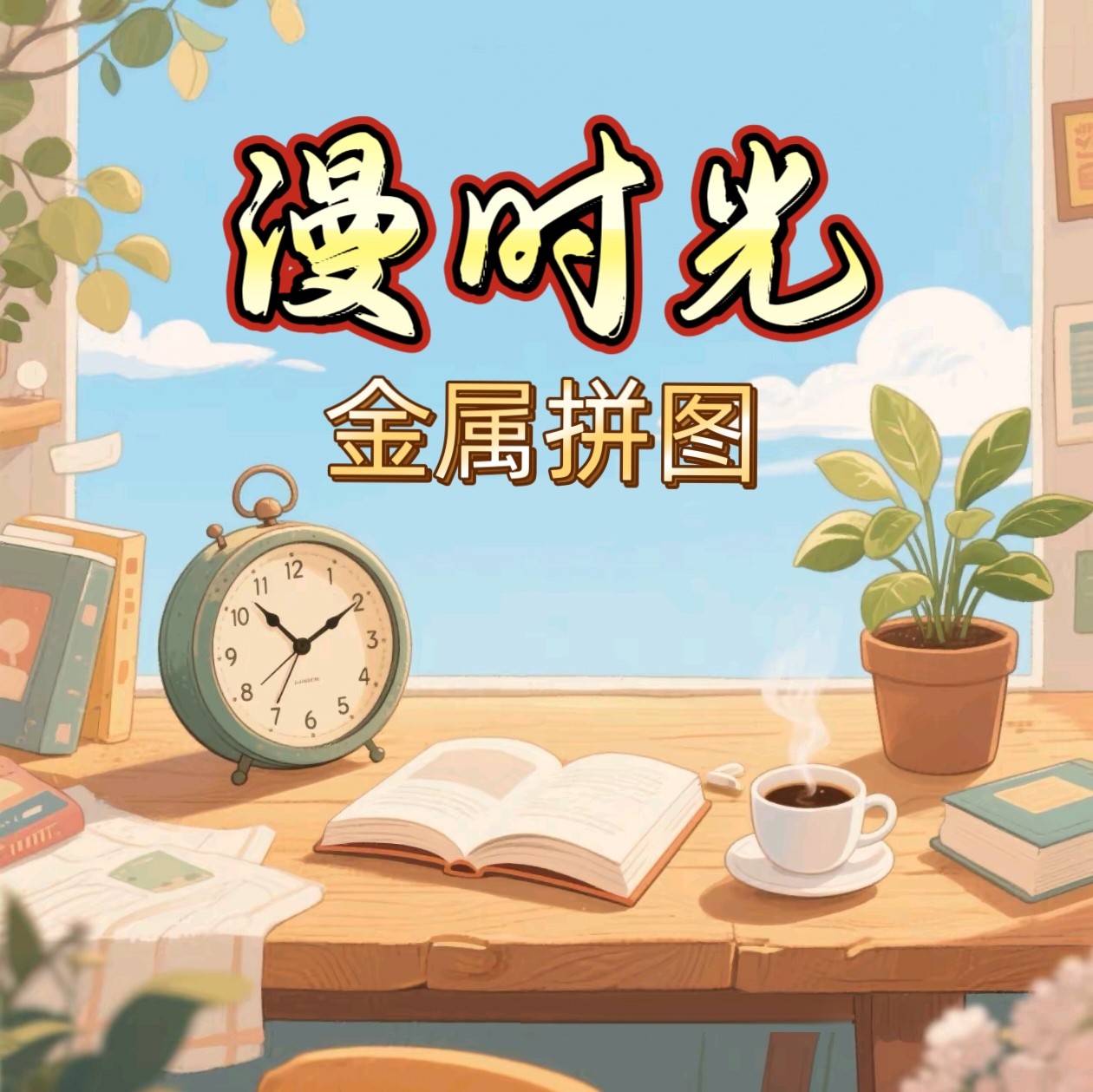 漫时光金属拼图