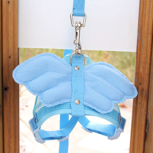 Крылья Little Angel, грудь и спина Торкционная веревка плюшевая спина для собачья веревка Vip Bie Dog Chain