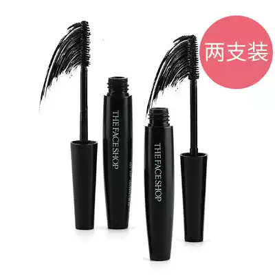 2-piece of THE FACE SHOP Feishi SHOP big belly mascara waterproof slender thick curl