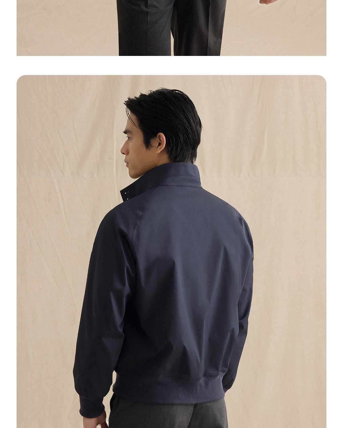 CULTUM Reversible Harrington Jacket