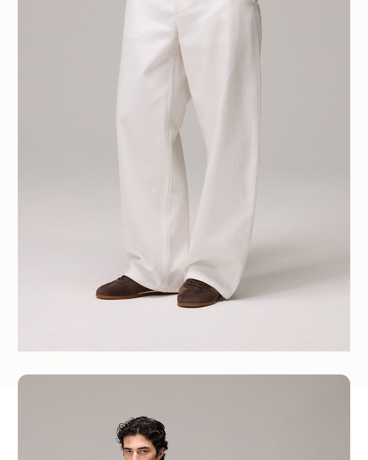 CULTUM Denim Wide-Leg Trousers