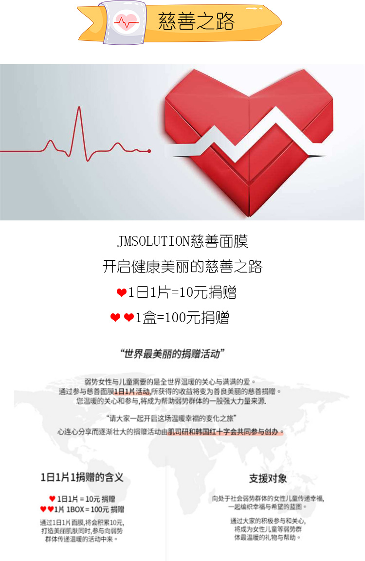 Mô hình hỗ trợ mặt nạ từ thiện vàng và bạc JMsolution mới của Hàn Quốc mặt nạ than tre
