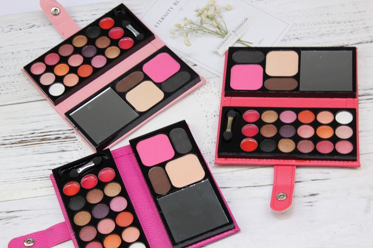 Eyeshadow khay 22 kết hợp màu sắc môi màu bưởi trái đất màu ngọc trai bóng mắt trang điểm thiết lập bộ đầy đủ của chính hãng người mới bắt đầu