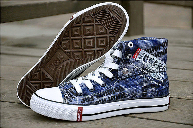 baskets homme - semelle caoutchouc - Ref 958282 Image 8