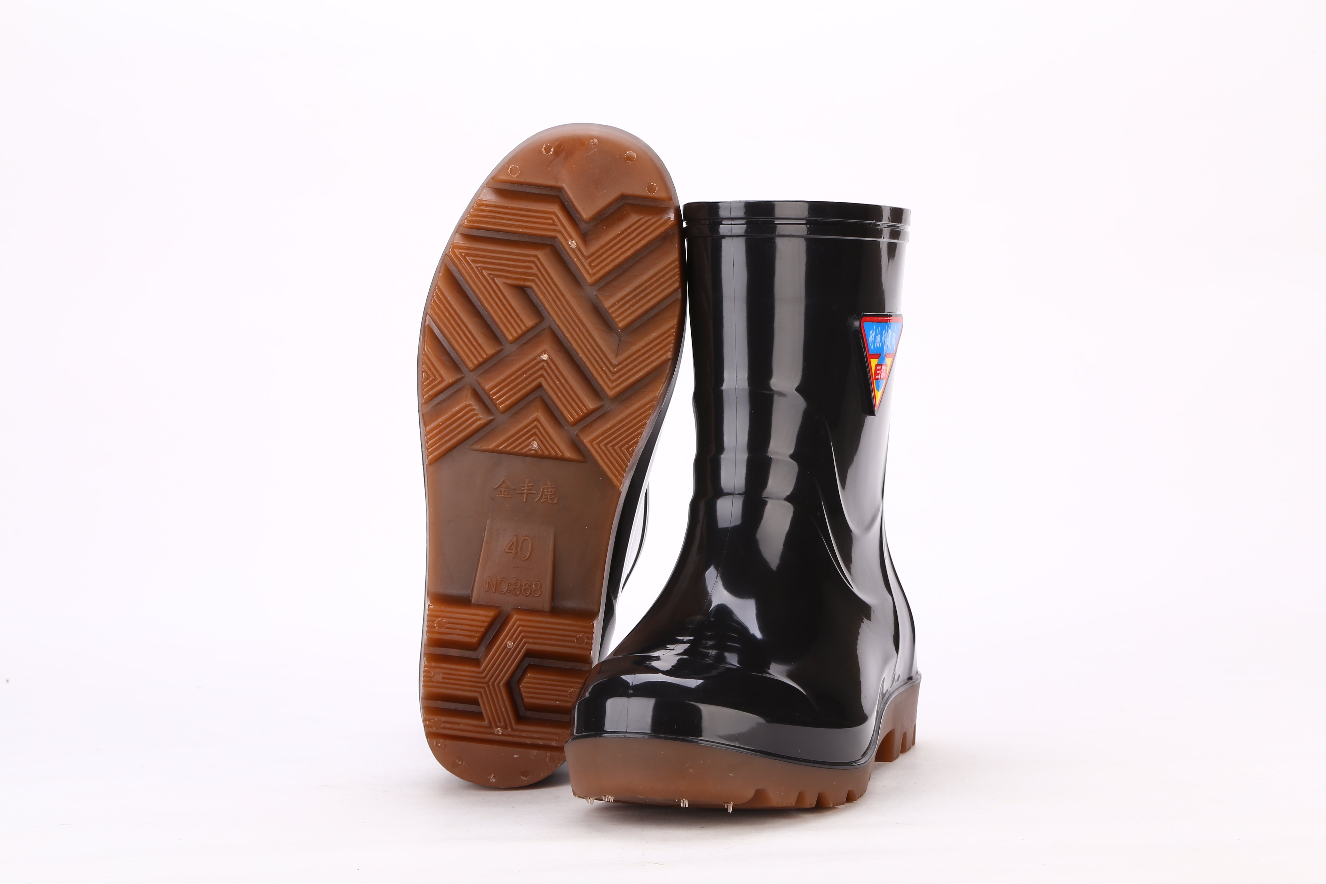Chaussures - bottes caoutchouc homme pour hiver - semelle tendon - Ref 971236 Image 19