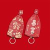 Pull-Out Key Case for Car and Electric Vehicle Keys, Leather Cover, Universal, Large Capacity, Cute, for Women, Storage, Festive, New Year