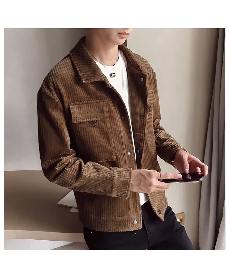 Blouson homme MENIRGELI manches longues en Coton - Ref 3116337 Image 17