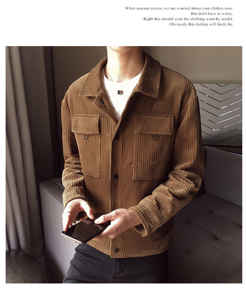 Blouson homme MENIRGELI manches longues en Coton - Ref 3116337 Image 21