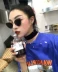 Kính mắt mèo retro hộp nghệ nữ kính râm Khuôn mặt nhỏ 2017ins có đoạn Kính râm nữ châu Âu kính râm nam Kính râm