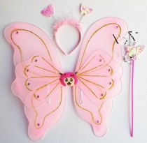 Balala little magic fairy wings double Angel color butterfly wings girl little magic fairy princess wings