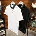 Xu hướng hè nam áo sơ mi POLO Hàn Quốc Slim 2019 mới ve áo nam ngắn tay áo thun nam đẹp trai nửa tay - Polo áo polo dài tay Polo