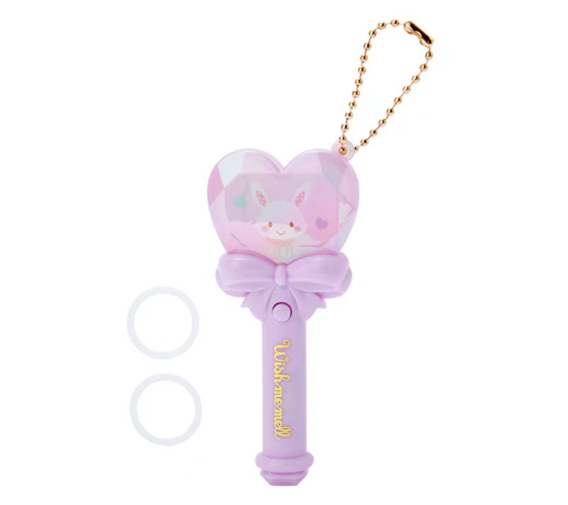 Wish Rabbitgoods in stock   Japan sanrio  sanrio love Dazzling colors laser Colorful light stick idol Help Little lamp Pendant