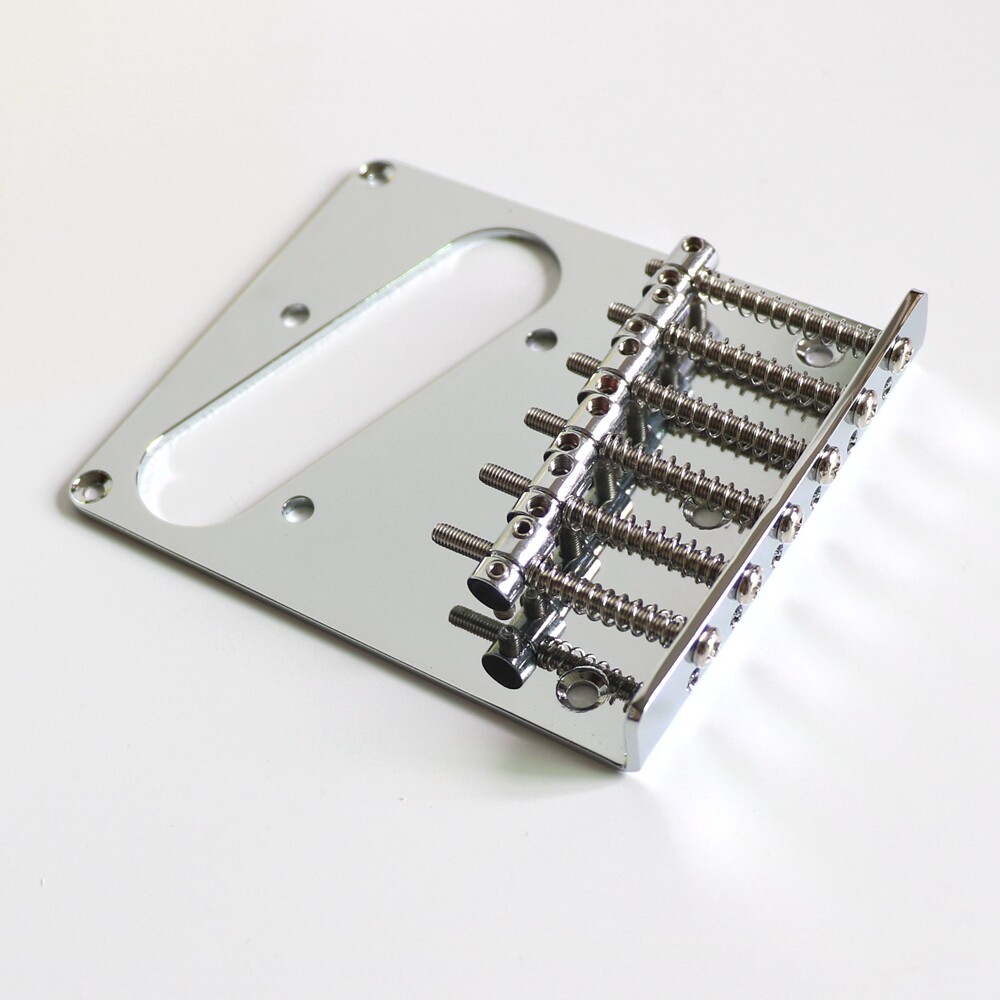 East Lilly retro Tele electric guitar piano bridge independent string code wearing body drawstring plate fixed dual-use black SQ stringed bridge