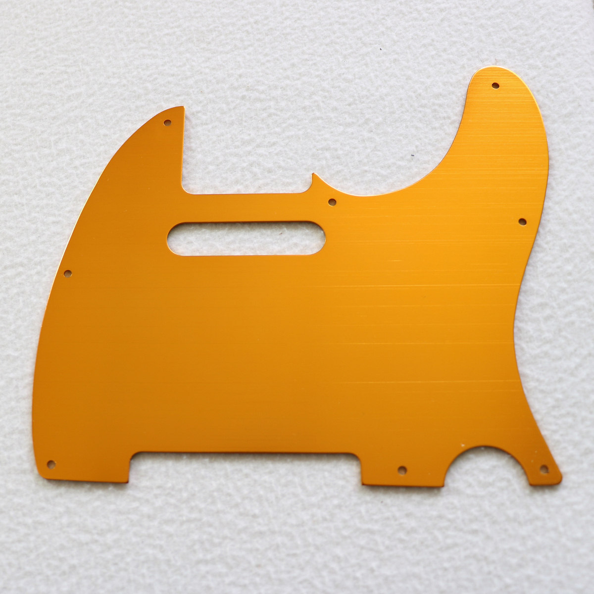 East Lilly electric guitar gold full aluminium Tele protection plate wire drawing aluminium plate 8 nails no pick-up hole TL panel matching screw