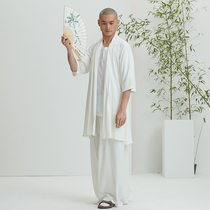 Tzu edge original cotton numb meditation Buddhist sumpsuit for the outside of the Beatles suit