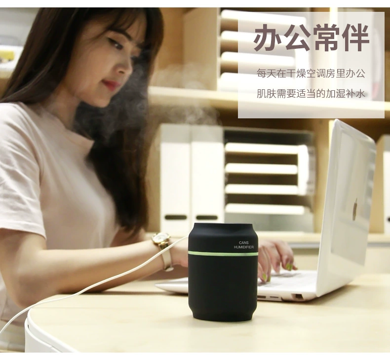 Máy tạo độ ẩm USB sáng tạo Máy làm ẩm đa năng ba trong một dành cho máy tính để bàn