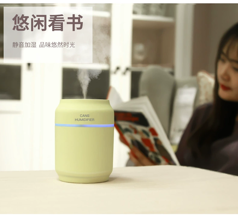 Máy tạo độ ẩm USB sáng tạo Máy làm ẩm đa năng ba trong một dành cho máy tính để bàn cách làm tăng độ ẩm không khí