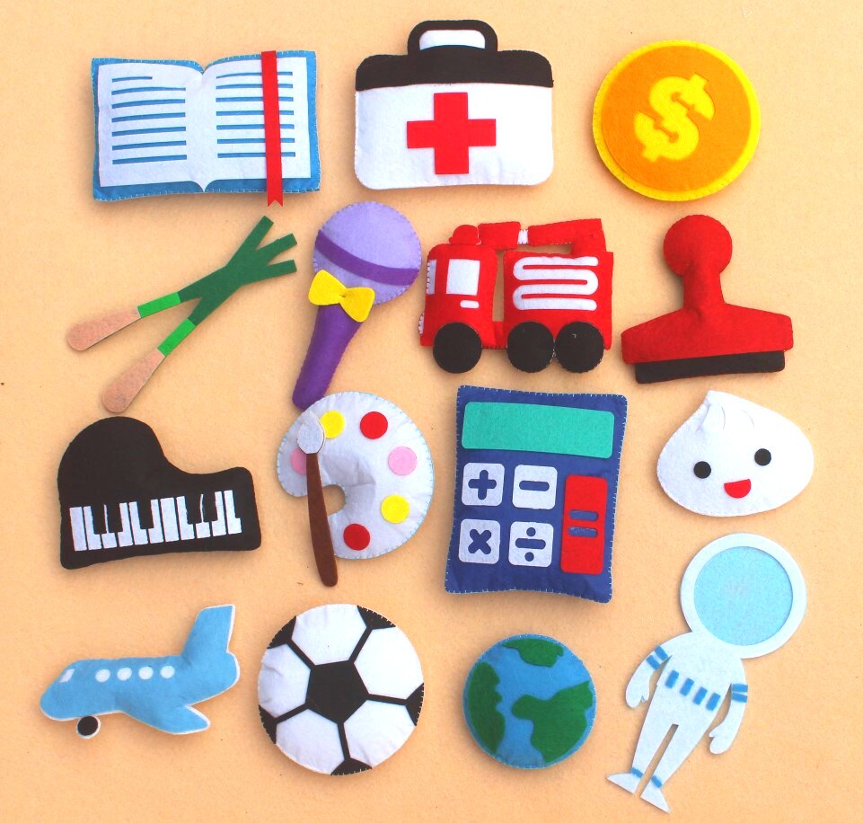 Catch the week supplies one-year-old non-woven diy material package men's and women's baby toys arrangement birthday gift catch lot