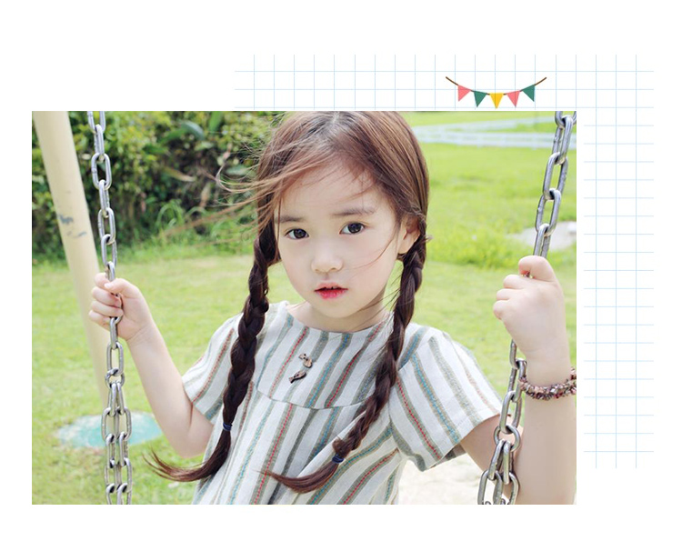 Phụ kiện tóc cho trẻ em Phiên bản tiếng Hàn của cô gái đầu dây không làm tổn thương dây buộc tóc cao su đồ buộc tóc scrunchies