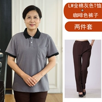 LW903 серый половина -пола плюс коричневые брюки