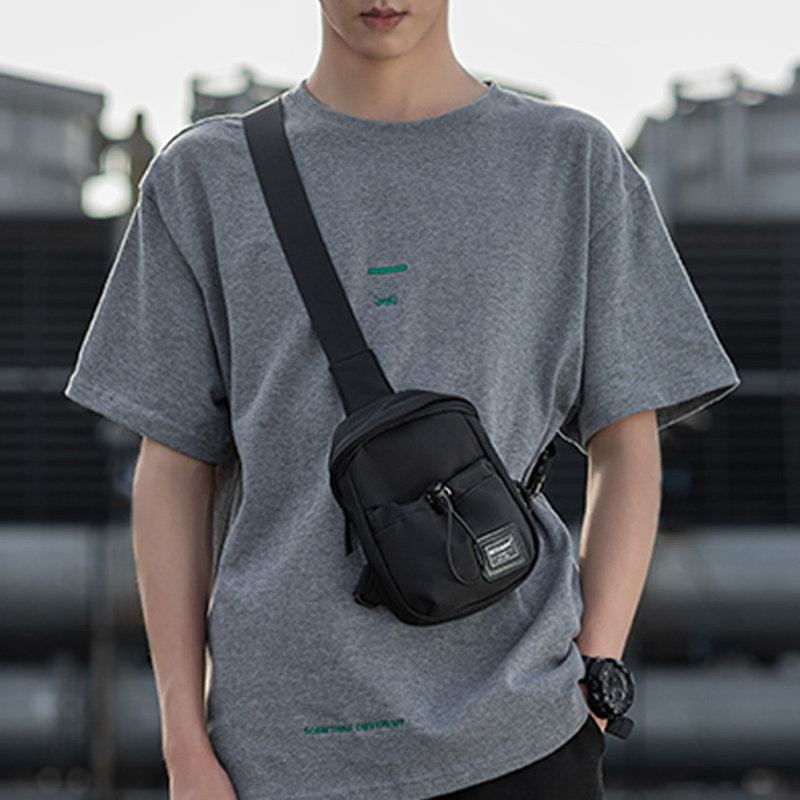 Yoji Kimura chest bag men's casual all-match men's messenger sports single shoulder bag ins super hot tide brand backpack shoulder bag