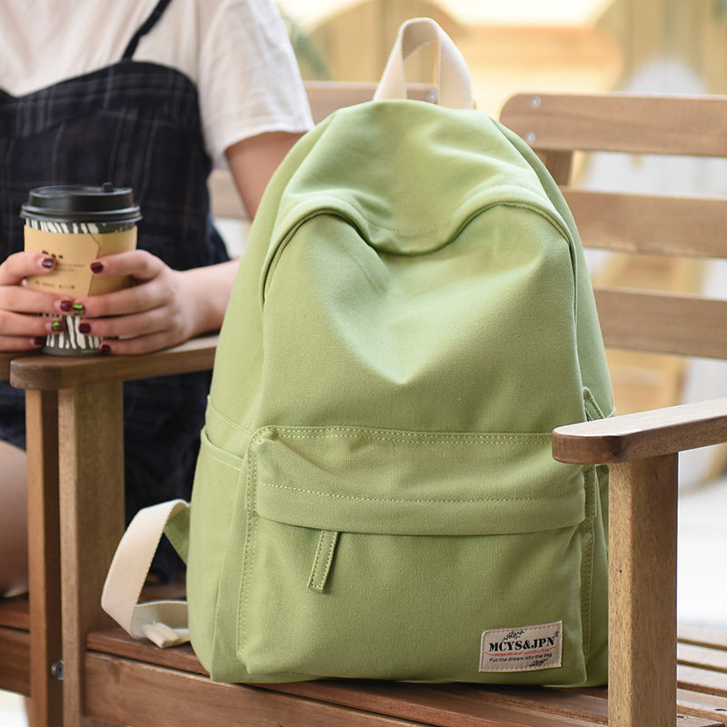 Middle School Student School Bag Girl Han Edition High School Original Juku Ulzzang Double Shoulder Bag Primary School Students's Shoulder Bag