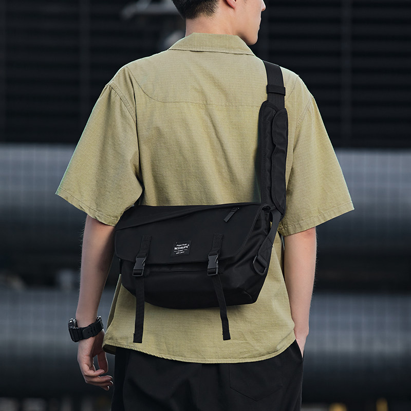 Yohji Kimura messenger bag men's tide brand Japanese shoulder bag diagonal cross large-capacity street trend single shoulder bag casual backpack