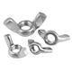 304/316 stainless steel butterfly nut butterfly horn nut hand-tightened ingot nut M3M4M5M6-M24