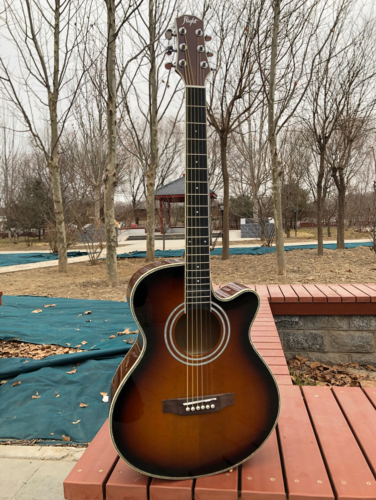 Inventory 40 inch 41 inch missing corner special ballad electric box backhand guitar electric box guitar manual export