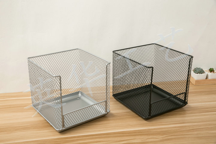 Stacking basket Kitchen collection basket export Europe and America Simple Metal Mesh Mesh Creative Home Office collection