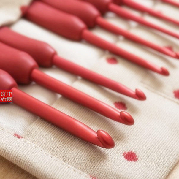 Tulip Tulip Hiroshima, Japan Crochet Coral Red Crochet TED Rose Crochet Single Set