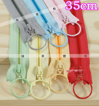 (Loss price) YKK zipper semi-transparent crystal tooth Bottom 5th tooth 35CM color transparent zipper