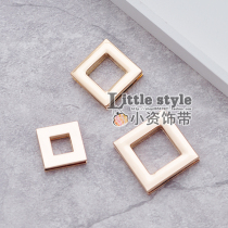 Slotted air eye button rivets square return screws air eye fixing holes metal rings bag accessories Z