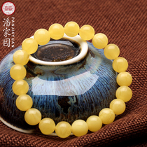 Pan Home Natural No Baking Color Optimized Honeywax 9mm * 21 Single Circle Beads Hand Strings male and female Buddha Beads Bracelet