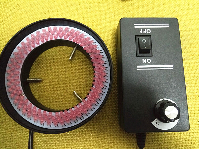 72 - inner diameter industrial grinding microscope LED circular dimmable light source industrial visual machine detection light source