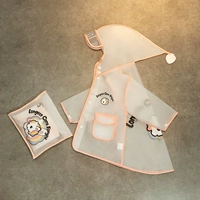 Розовый дождевик