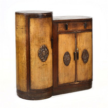 1960s old Shanghai painting cabinet wine cabinet storage rack special-shaped furniture old-fashioned antique chest of drawers antique furnishings