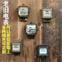 Photography wooden board distressed solid wood old wooden board background board retro food photography background photo desktop scene props